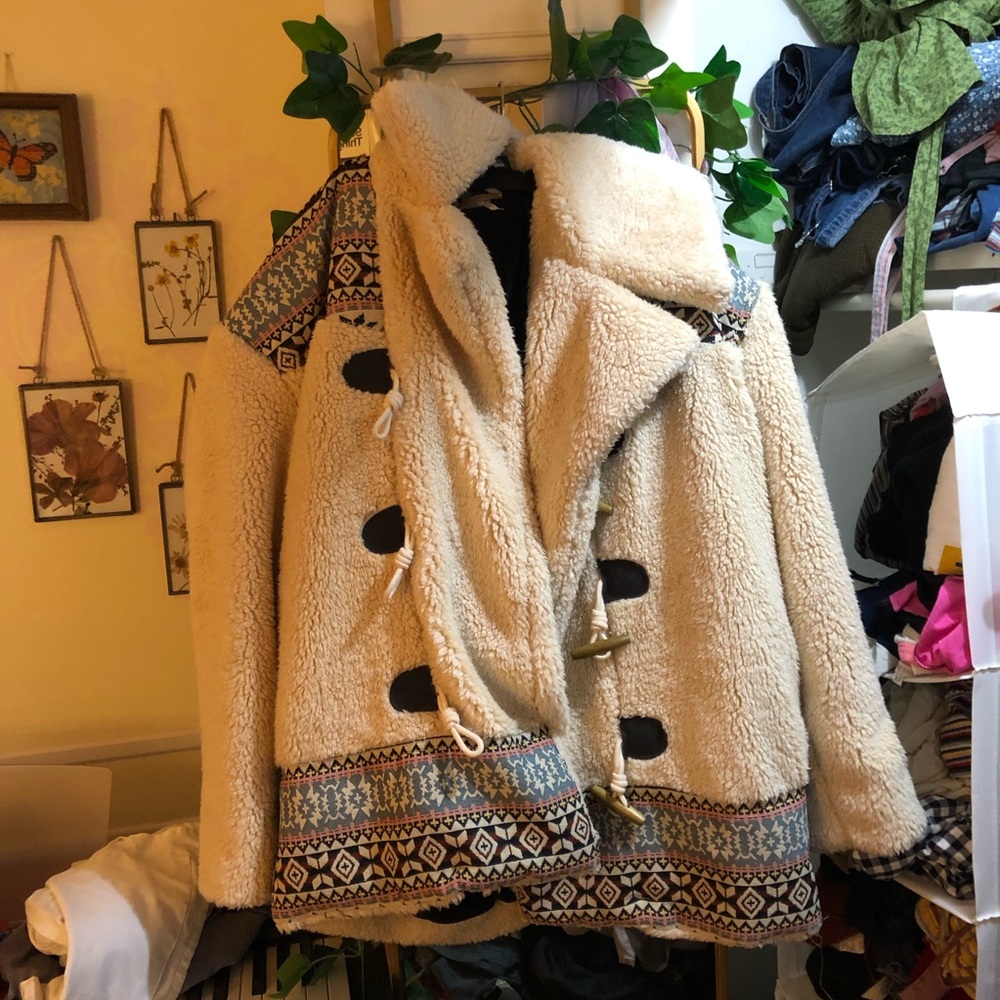 NWOT FREE PEOPLE TEDDY JACKET, ON HOLD.
